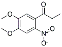 1-(4,5-DIMETHOXY-2-NITRO-PHENYL)-PROPAN-1-ONE Struktur