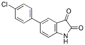 5-(4-CHLOROPHENYL)-1H-INDOLE-2,3-DIONE Struktur