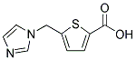 5-(1H-IMIDAZOL-1-YLMETHYL)THIOPHENE-2-CARBOXYLIC ACID Struktur