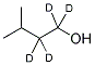 3-METHYL-1-BUTYL-1,1,2,2-D4 ALCOHOL Struktur