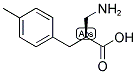 (S)-2-AMINOMETHYL-3-P-TOLYL-PROPIONIC ACID Struktur