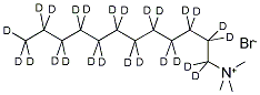 DODECYL-D25-TRIMETHYLAMMONIUM BROMIDE Struktur