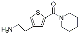 2-[5-(1-PIPERIDINYLCARBONYL)-3-THIENYL]ETHYLAMINE Struktur