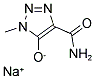 SODIUM 4-(AMINOCARBONYL)-1-METHYL-1H-1,2,3-TRIAZOL-5-OLATE Struktur