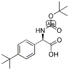 (R)-TERT-BUTOXYCARBONYLAMINO-(4-TERT-BUTYL-PHENYL)-ACETIC ACID Struktur