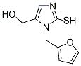 (3-FURAN-2-YLMETHYL-2-MERCAPTO-3H-IMIDAZOL-4-YL)-METHANOL Struktur