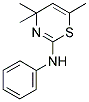 4,4,6-TRIMETHYL-N-PHENYL-4H-1,3-THIAZIN-2-AMINE Struktur