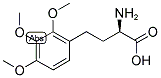 (R)-2-AMINO-4-(2,3,4-TRIMETHOXY-PHENYL)-BUTYRIC ACID Struktur