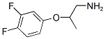 2-(3,4-DIFLUORO-PHENOXY)-PROPYLAMINE Struktur