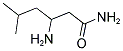 3-AMINO-5-METHYLHEXANOIC ACID AMIDE Struktur