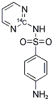 SULFADIAZIN [PYRIMIDINE-2-14C] Struktur