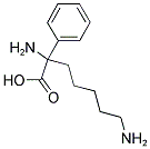 2,7-DIAMINO-2-PHENYLHEPTANOIC ACID Struktur