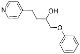 1-PHENOXY-4-PYRIDIN-4-YL-BUTAN-2-OL Struktur