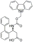 (S)-3-BIPHENYL-2-YL-3-(9H-FLUOREN-9-YLMETHOXYCARBONYLAMINO)-PROPIONIC ACID Struktur