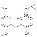 (S)-2-TERT-BUTOXYCARBONYLAMINO-3-(2,5-DIMETHOXY-PHENYL)-PROPIONIC ACID Struktur