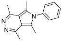 1,4,5,7-TETRAMETHYL-6-PHENYL-6H-PYRROLO[3,4-D]PYRIDAZINE Struktur