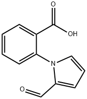 2-(2-FORMYL-1H-PYRROL-1-YL)BENZOIC ACID Struktur