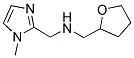 (1-METHYL-1 H-IMIDAZOL-2-YLMETHYL)-(TETRAHYDRO-FURAN-2-YLMETHYL)-AMINE Struktur