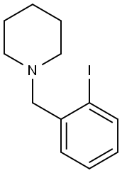 1-(2-IODOBENZYL)PIPERIDINE Struktur