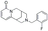 11-(2-FLUOROBENZYL)-7,11-DIAZATRICYCLO[7.3.1.0~2,7~]TRIDECA-2,4-DIEN-6-ONE Struktur