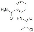 2-[(2-CHLOROPROPANOYL)AMINO]BENZAMIDE Struktur