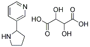 3-PYRROLIDIN-2-YL-PYRIDINE TARTRATE (1:1) Struktur