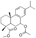 METHYL (1R,4AS)-9-(ACETYLOXY)-7-ISOPROPYL-1,4A-DIMETHYL-1,2,3,4,4A,9,10,10A-OCTAHYDRO-1-PHENANTHRENECARBOXYLATE Struktur