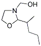 [2-(1-METHYLBUTYL)-OXAZOLIDIN-3-YL]-METHANOL Struktur