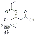 PROPIONYL-L-CARNITINE-D3 HCL (N-METHYL-D3) Struktur