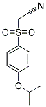 (4-ISO-PROPOXY-BENZENESULFONYL)-ACETONITRILE Struktur