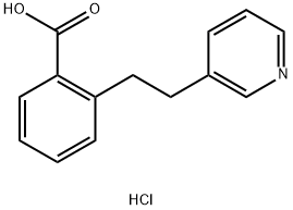 2-(2-PYRIDIN-3-YLETHYL)BENZOIC ACIDHYDROCHLORIDE Struktur