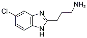 2-AMINOPROPYL-5(6)-CHLORO-BENZIMIDAZOLE Struktur