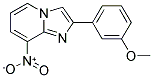 2-(3-METHOXY-PHENYL)-8-NITRO-IMIDAZO[1,2-A]PYRIDINE Struktur