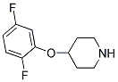 4-(2,5-DIFLUOROPHENOXY)PIPERIDINE Struktur