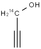 PROPARGYL ALCOHOL [1-14C] Struktur