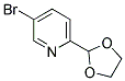 5-BROMO-2-(1,3-DIOXOLAN-2-YL)PYRIDINE Struktur