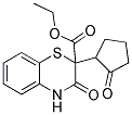 ETHYL 3-OXO-2-(2-OXOCYCLOPENTYL)-3,4-DIHYDRO-2H-1,4-BENZOTHIAZINE-2-CARBOXYLATE Struktur