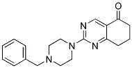 2-(4-BENZYLPIPERAZIN-1-YL)-7,8-DIHYDROQUINAZOLIN-5(6H)-ONE Struktur