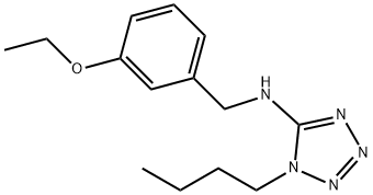 1-BUTYL-N-(3-ETHOXYBENZYL)-1H-TETRAZOL-5-AMINE Struktur