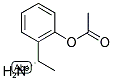 (S)-2-(1-AMINOETHYL)PHENYL ACETATE Struktur