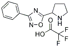 2-(3-PHENYL-[1,2,4]OXADIAZOL-5-YL)-PYRROLIDINE TRIFLUORO-ACETATE Struktur