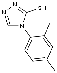 4-(2,4-DIMETHYLPHENYL)-4H-1,2,4-TRIAZOLE-3-THIOL Struktur