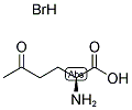 (S)-2-AMINO-5-OXO-HEXANOIC ACID, HYDROBROMIDE Struktur