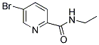 5-BROMO-PYRIDINE-2-CARBOXYLIC ACID ETHYLAMIDE Struktur