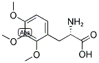 (S)-2-AMINO-3-(2,3,4-TRIMETHOXY-PHENYL)-PROPIONIC ACID Struktur