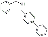 N-(1,1'-BIPHENYL-4-YLMETHYL)-N-(PYRIDIN-3-YLMETHYL)AMINE Struktur