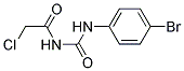 N-[[(4-BROMOPHENYL)AMINO]CARBONYL]-2-CHLOROACETAMIDE Struktur