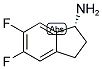 (R)-5,6-DIFLUORO-INDAN-1-YLAMINE Struktur