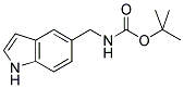 (1H-INDOL-5-YLMETHYL)-CARBAMIC ACID TERT-BUTYL ESTER Struktur