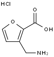 3-AMINOMETHYL-FURAN-2-CARBOXYLIC ACIDHYDROCHLORIDE Struktur